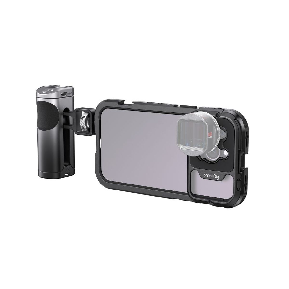 SmallRig 4099 Mobiles Videocage-Kit (Einzelnes Handheld) für iPhone 14 Pro Max