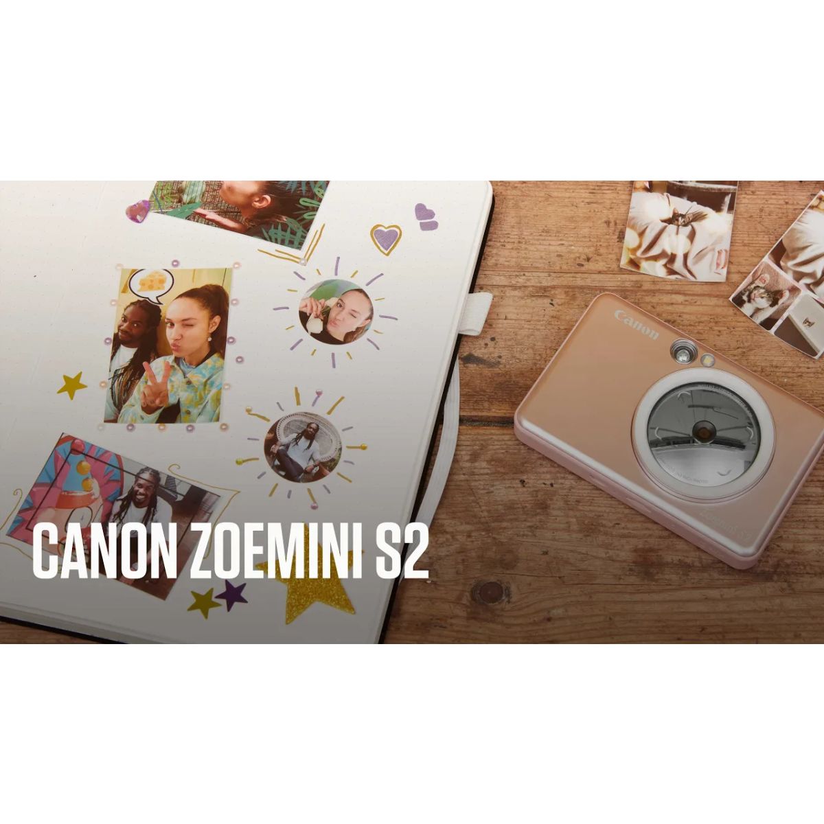 Canon Zoemini S2 Sofortbildkamera Pearlweiss
