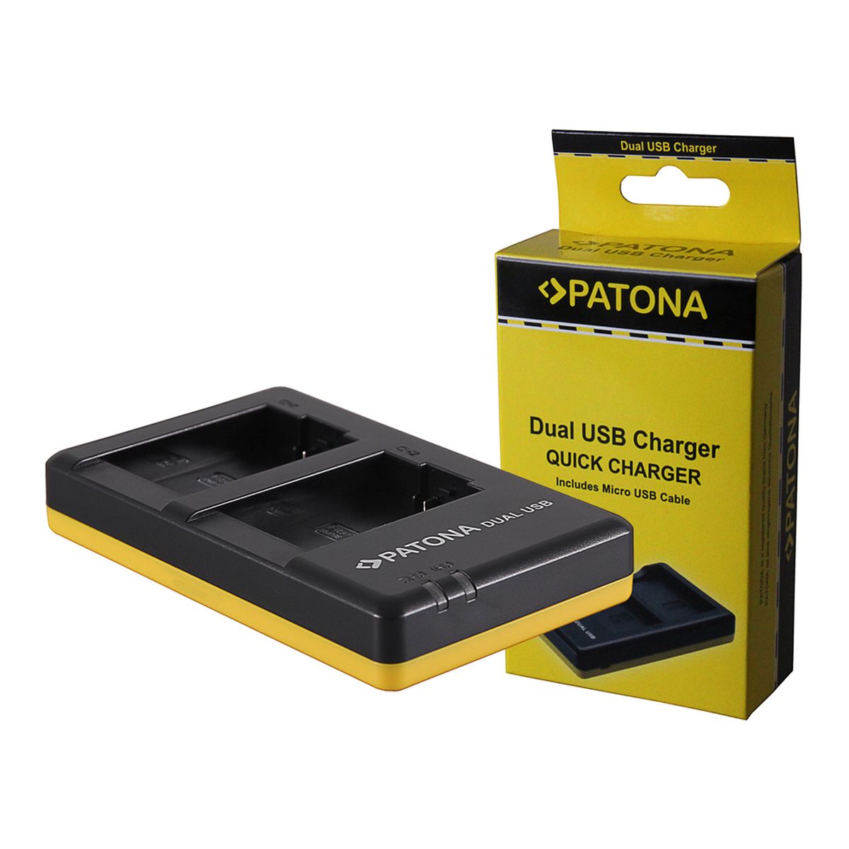 Patona Dual Schnell-Ladegerät Panasonic DMW-BMB 9
