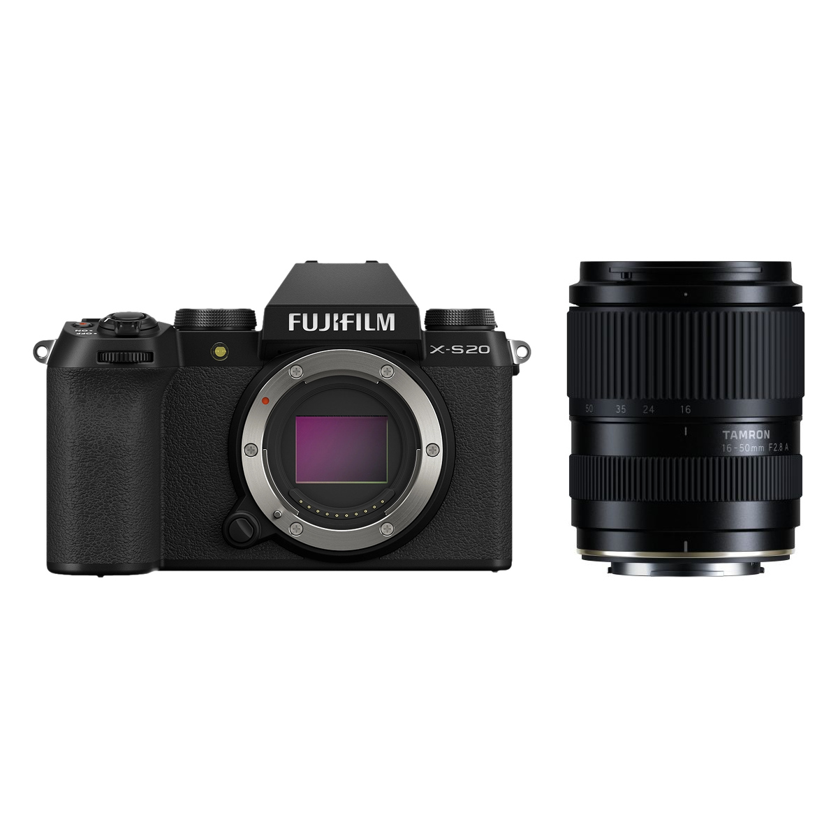 Fujifilm X-S20 + Tamron 16-50 mm 1:2,8 A für Fuji X