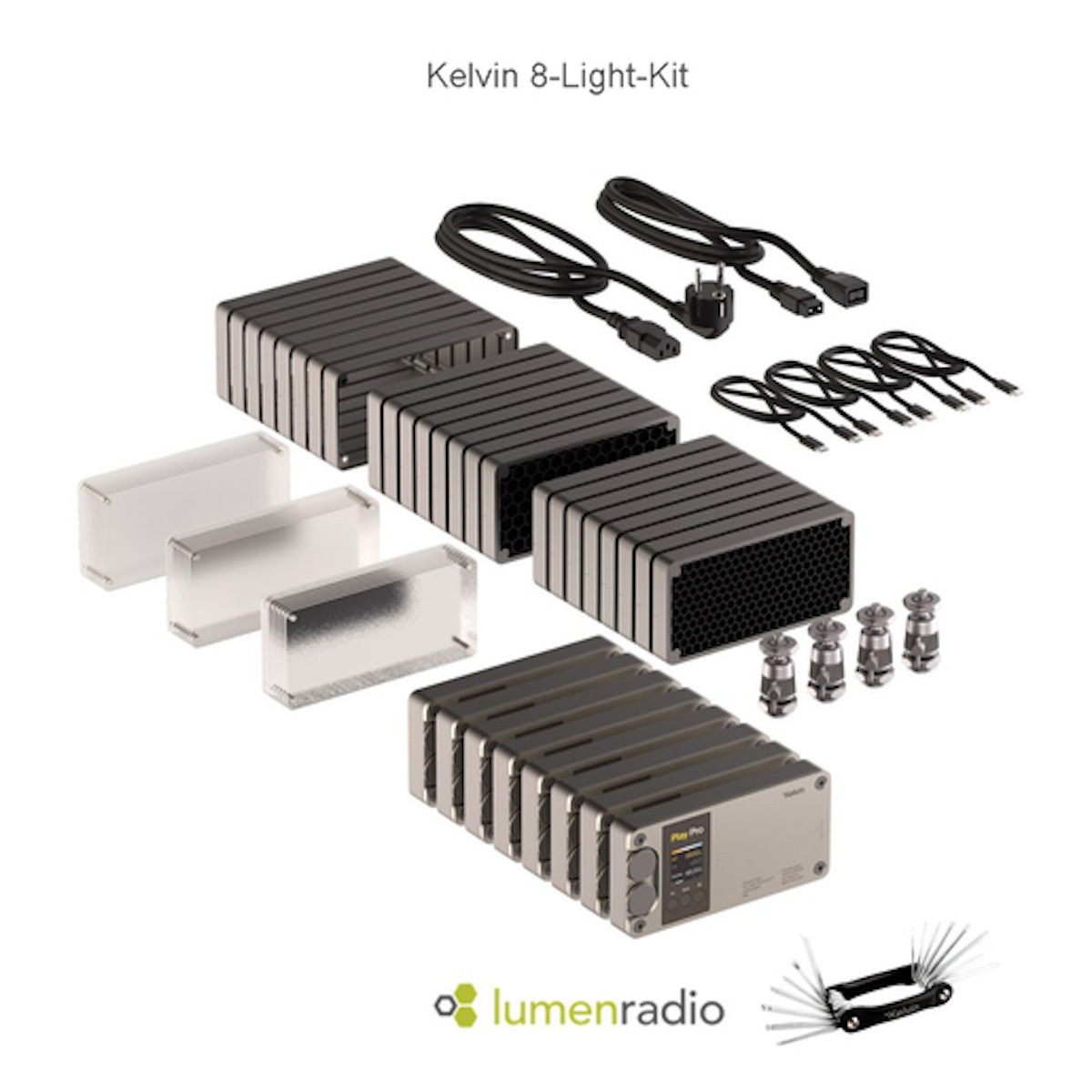 Kelvin PLAY PRO 8-Light Kit RGBACL LED Leuchte
