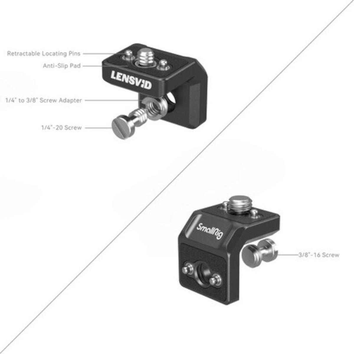 SmallRig MD4360 x LensVid mini L-Shaped Mount Plate Kit