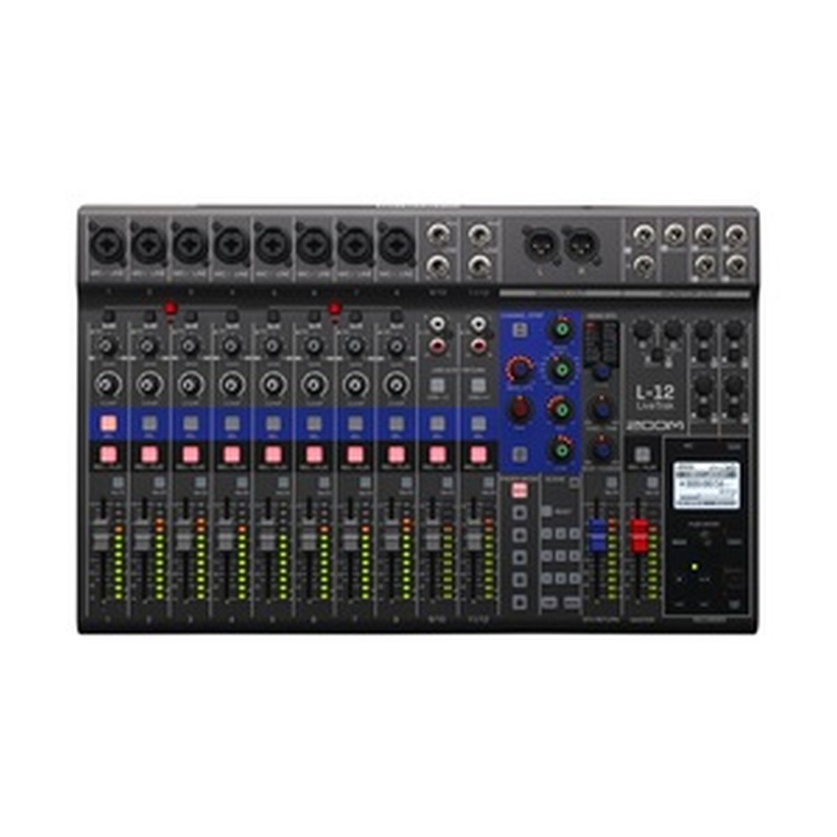 Zoom LiveTrak L-12, schwarz digitales Mischpult
