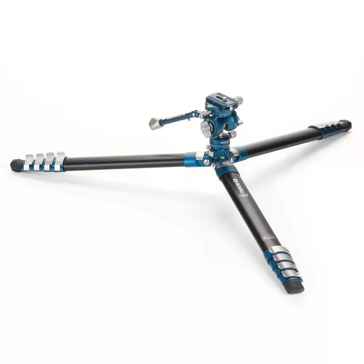 Benro Cyanbird Aluminium Stativ mit FS20PRO Kopf Gesamtansicht Gesamtansicht Füße