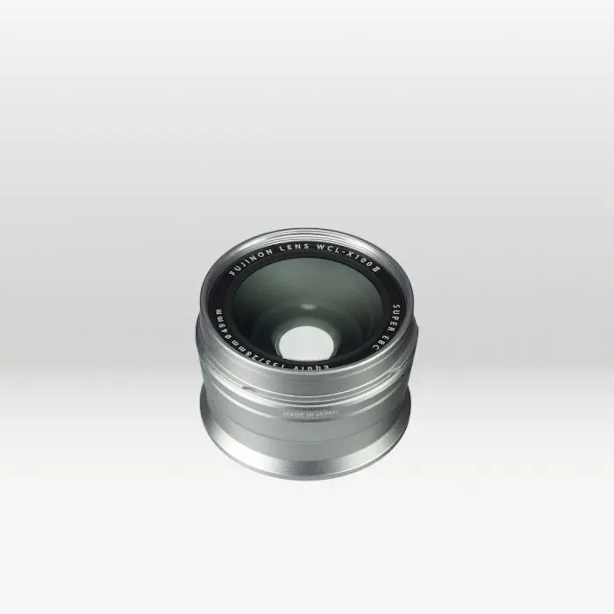 Fujifilm WCL-X100 II Weitwinkel-Konverter Silber Fujifilm WCL-X100 II Weitwinkel-Konverter Silber