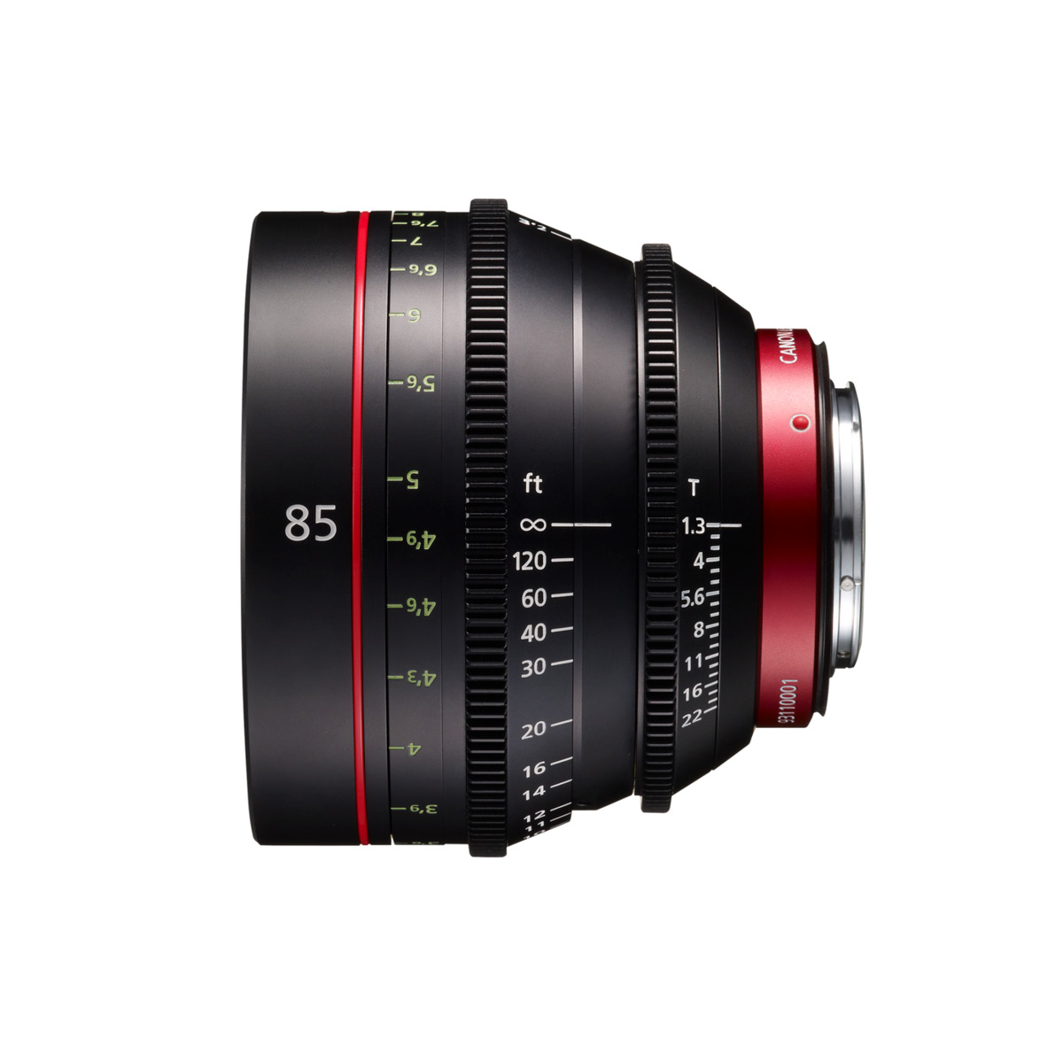 Canon CN-E85 mm T1.3 L F (M) Cine-Servo-Objektiv 