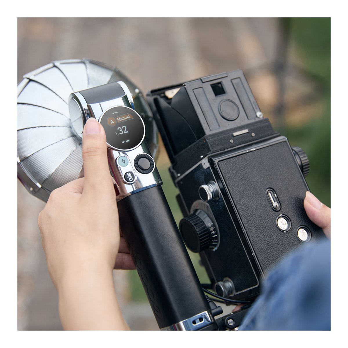 Godox Lux Master Retro Camera Flash Black