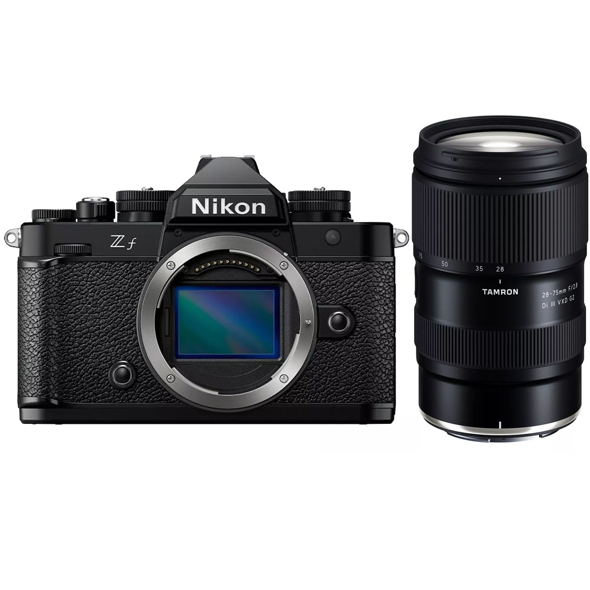 Nikon Z f + Tamron 28-75 mm 1:2.8 Di III VXD G2 für Nikon Z Nikon Z f + Tamron 28-75 mm 1:2.8 Di III VXD G2 für Nikon Z