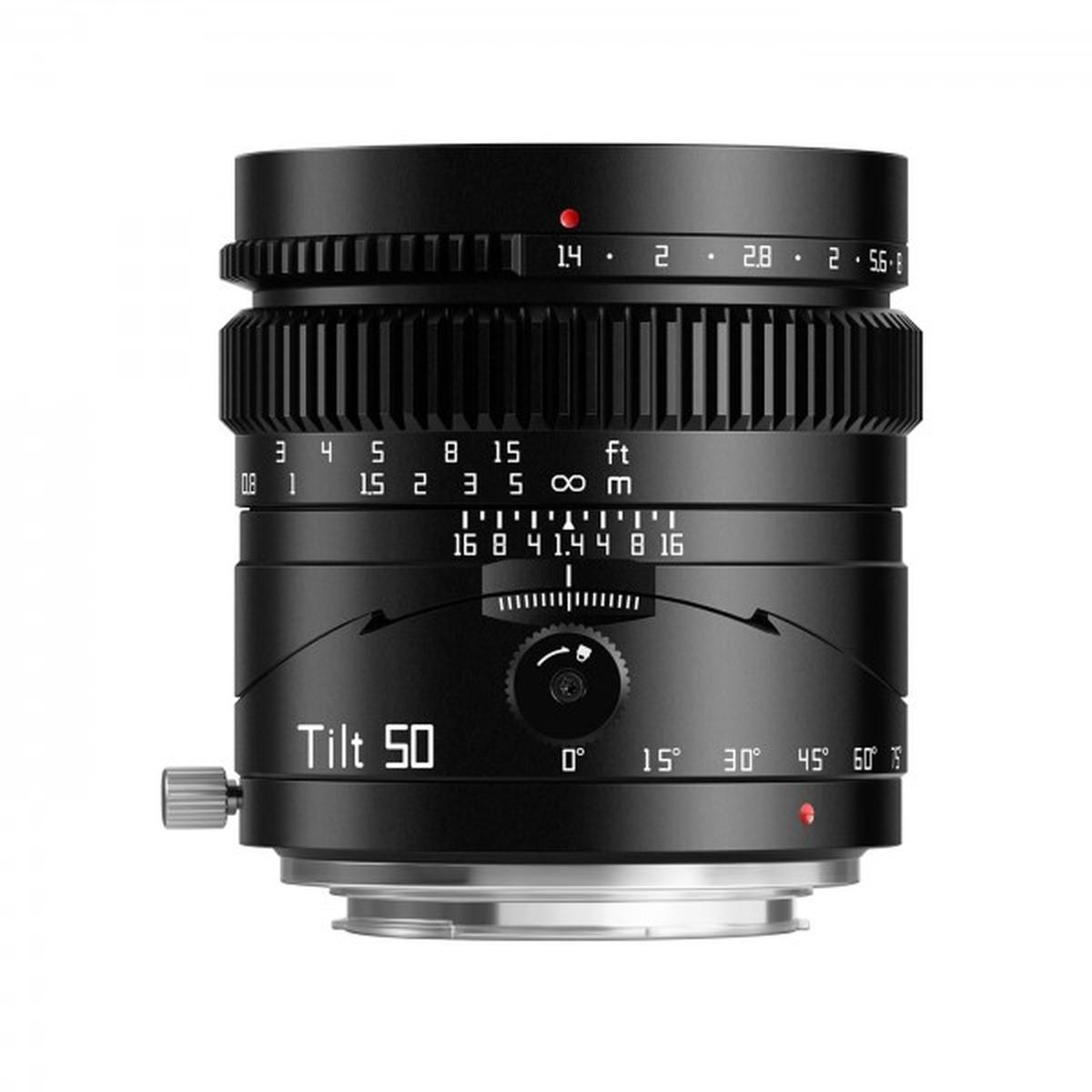 TTArtisan 50mm f/1,4 Tilt für Sony E Vollformat
