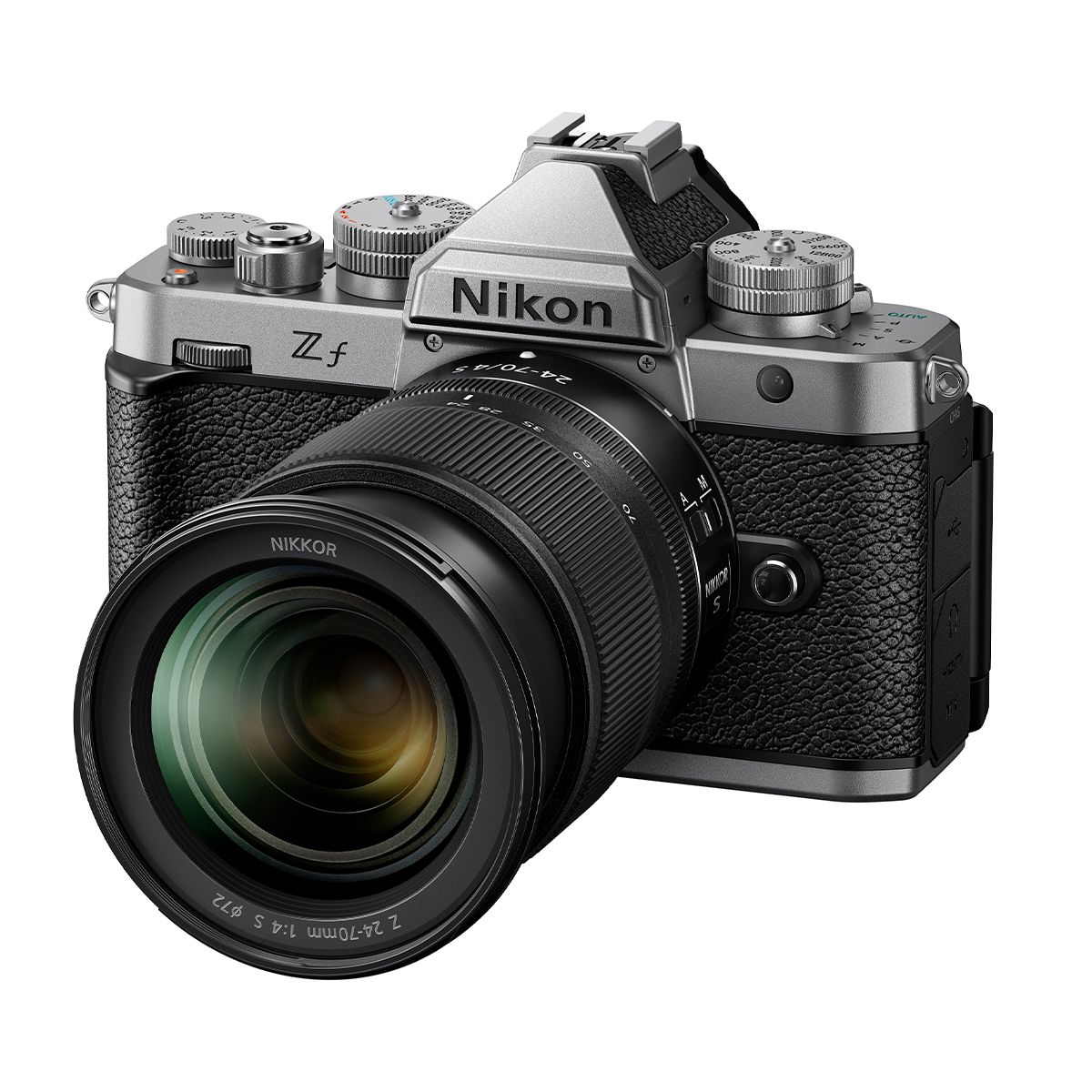 Nikon Z f Silber + Nikon 24-70 mm 1:4,0 Z S