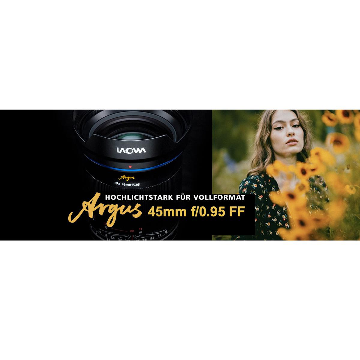 LAOWA Argus 45mm f/0,95 FF für Sony E Vollformat
