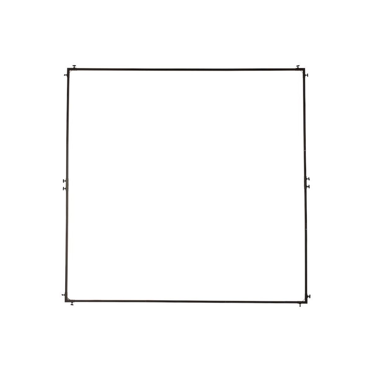 Avenger Modularer Überkopfrahmen mit Ohren, 366 cm x 366 cm