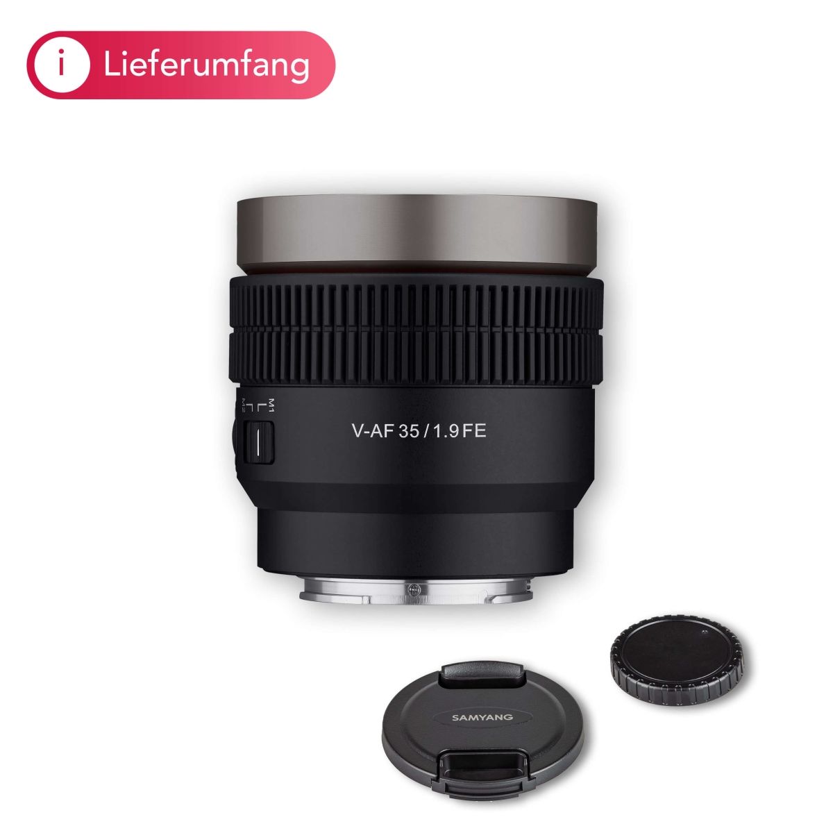 Samyang V-AF 35 mm T 1:1,9 FE für Sony E