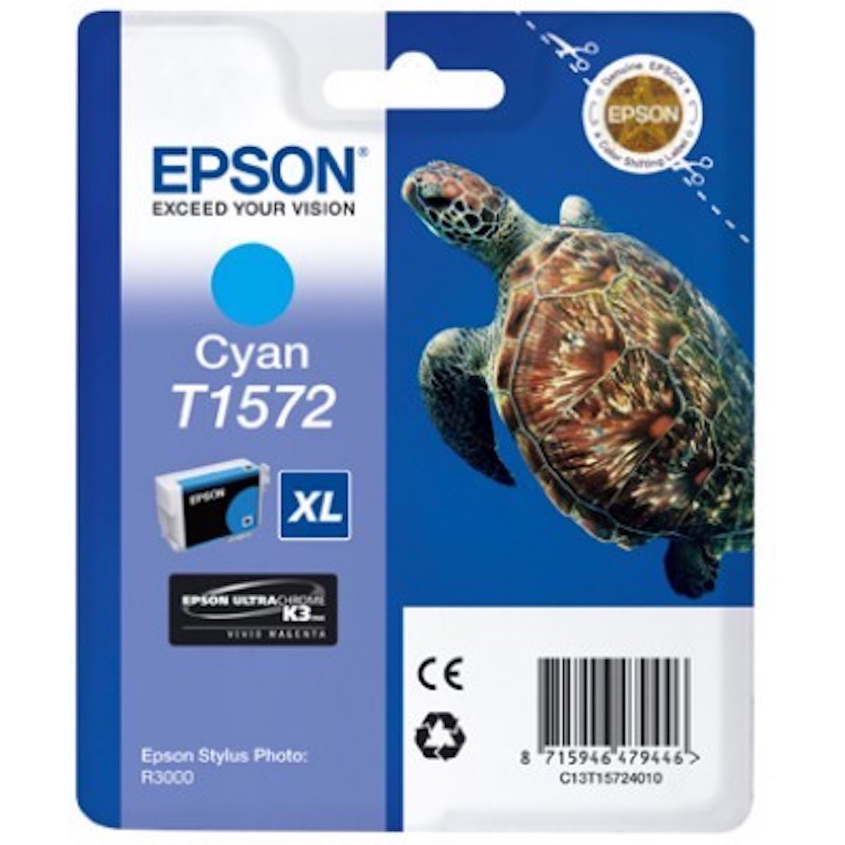 Epson T1572 cyan 25,9 ml Tinte