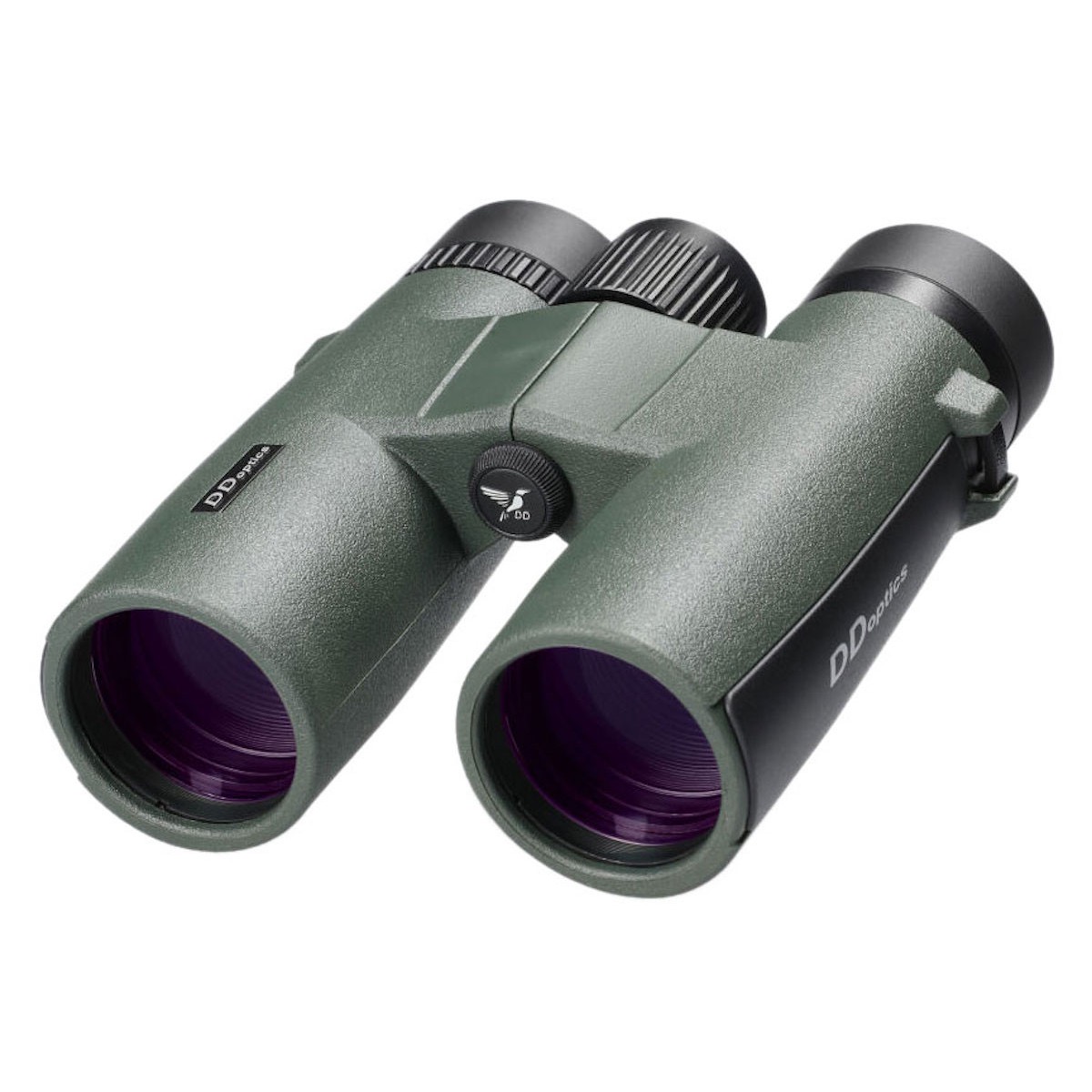 DDoptics Fernglas Kolibri 10x42 Gen3 grün Vorderansicht