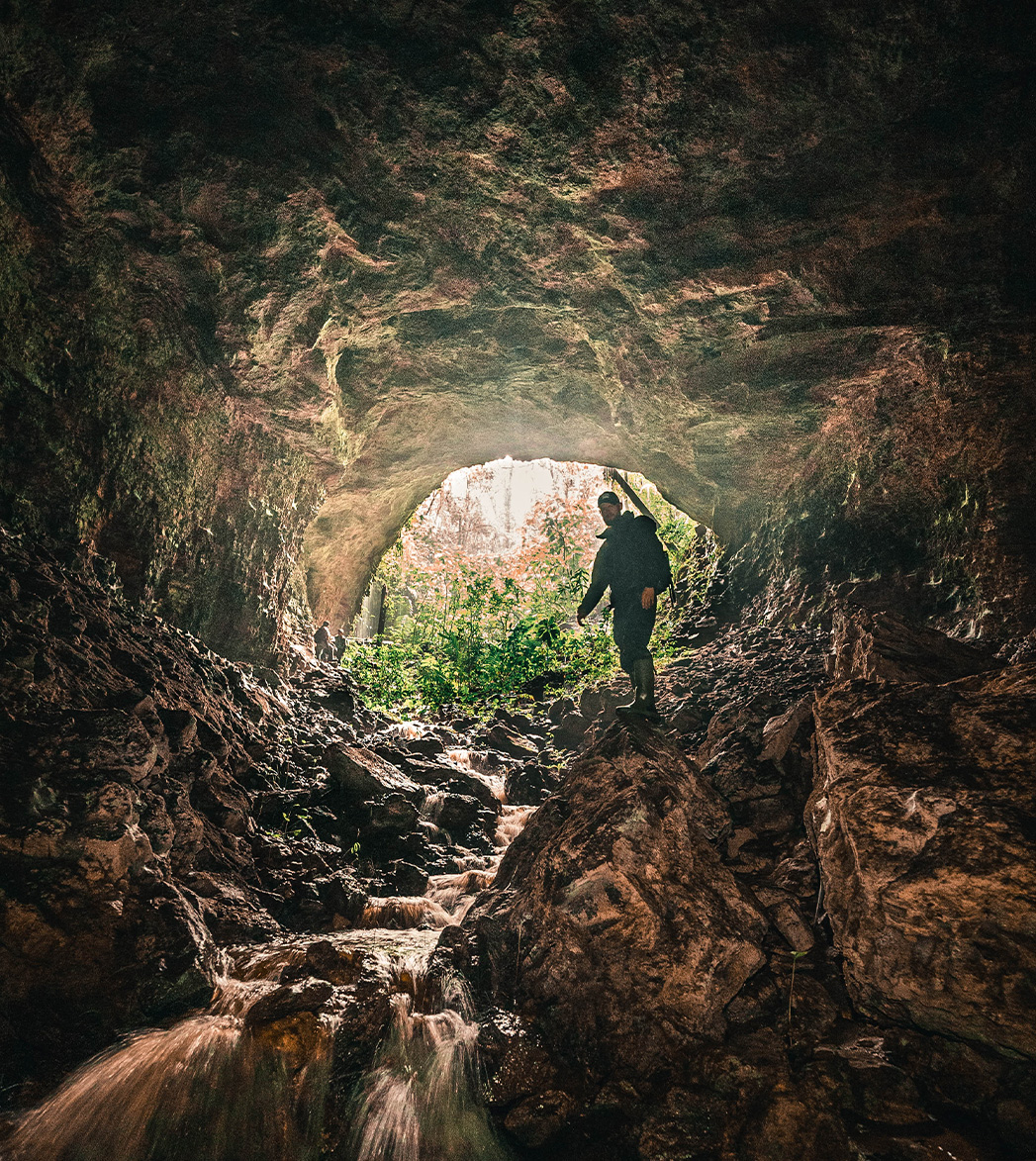 Höhlenfotografie Höhle Peru Dschungel