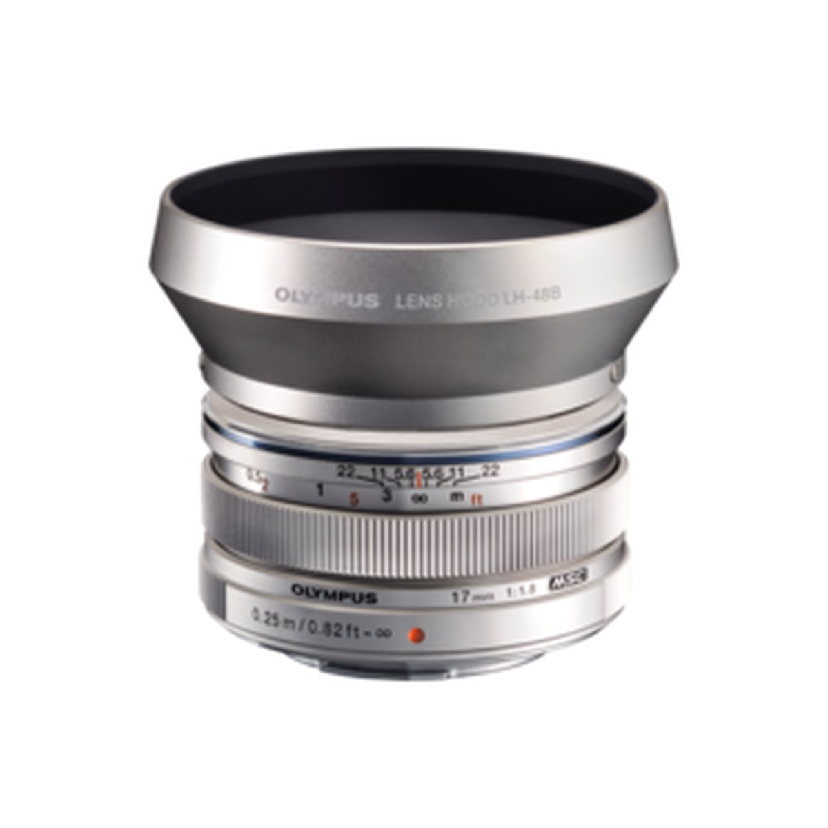 OM System M.Zuiko 17 mm 1:1,8 mm Silber