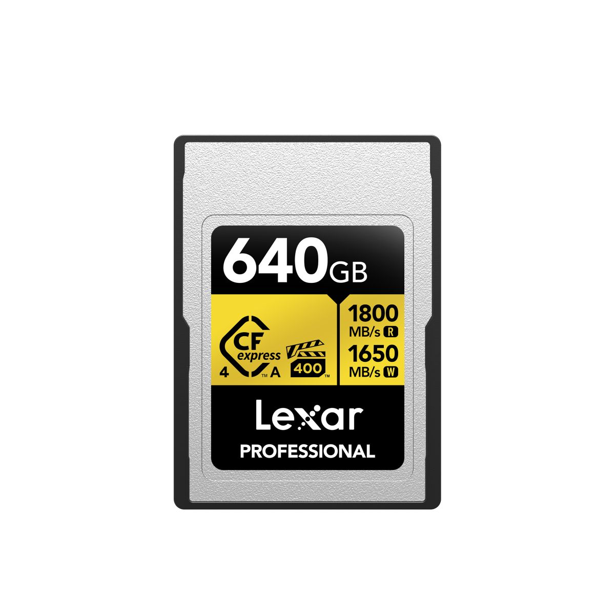 Lexar 640 GB CFexpress Pro Gold Typ A 4.0 Lexar 640 GB CFexpress Pro Gold Typ A 4.0