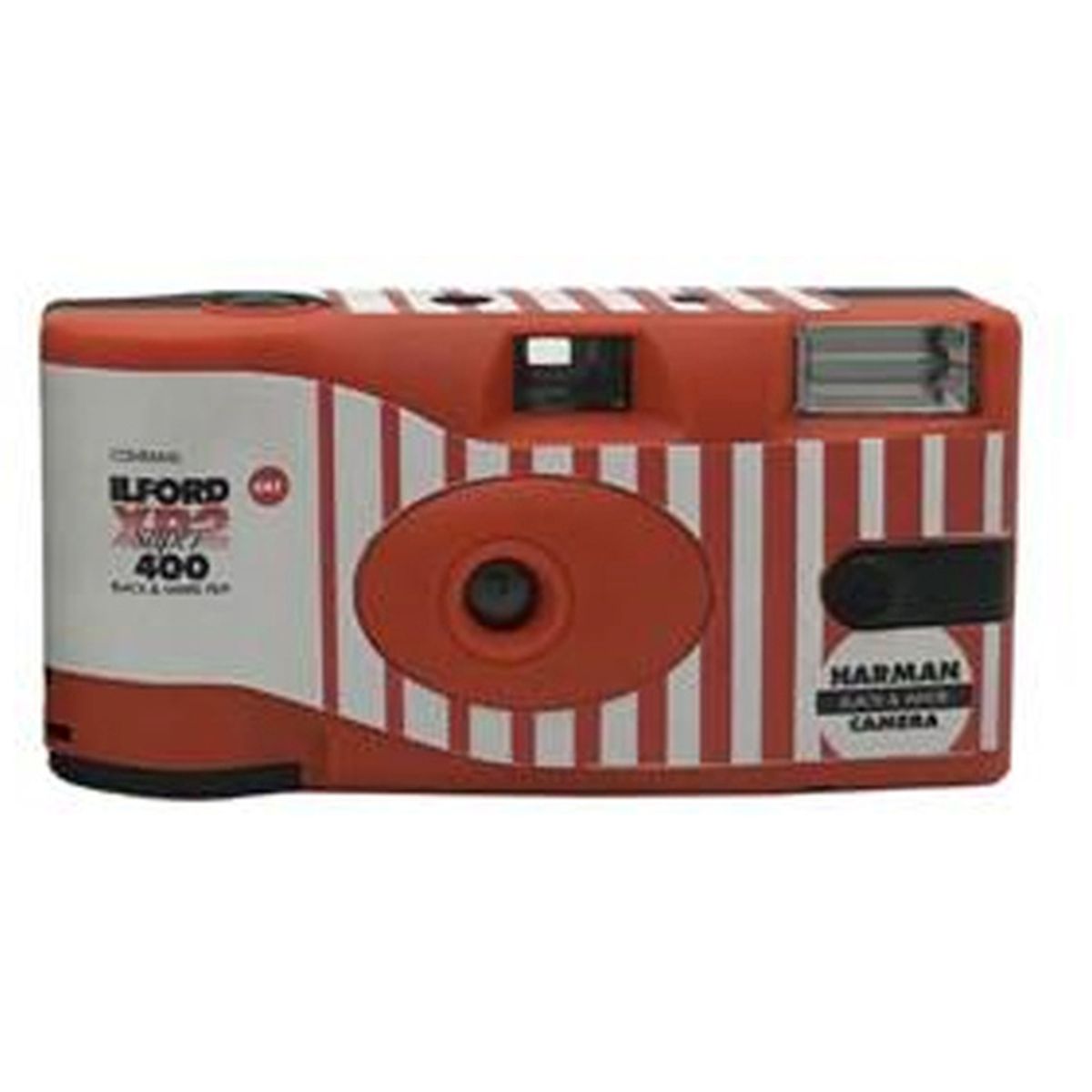 Ilford XP2 Einwegkamera mit Blitz 400 ASA / 27 Aufnahmen Schwarz & Weiß