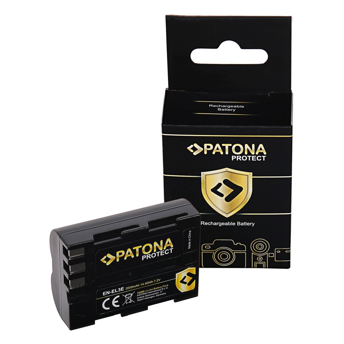 Patona Protect Akku Nikon EN-EL3E Patona Protect Akku Nikon EN-EL3E