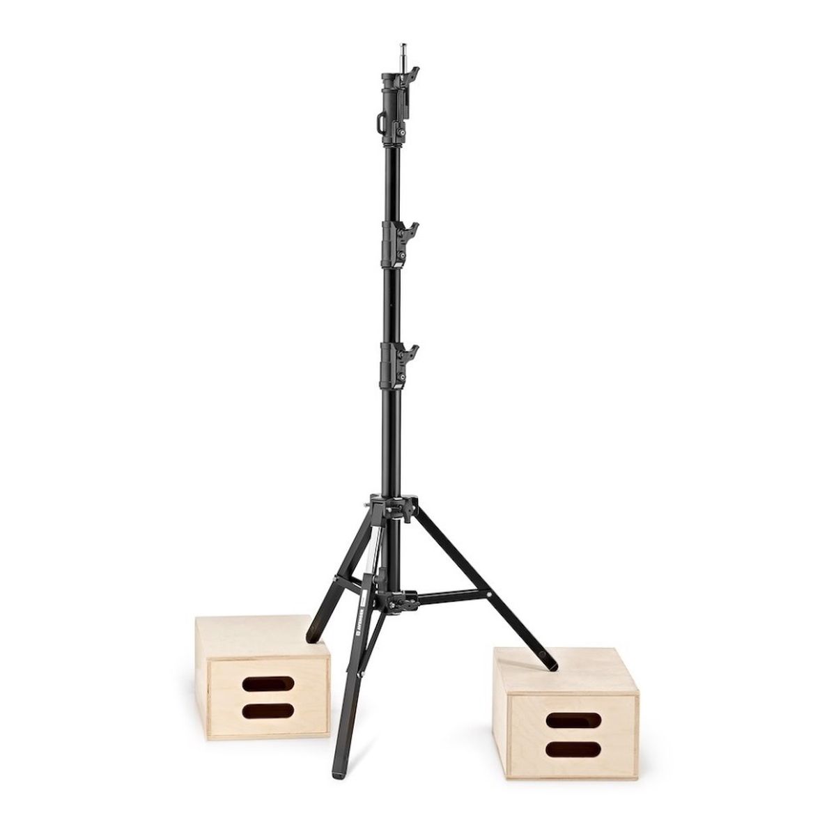 Avenger Combo Stativ 20 Schwarz 200 cm Alu Doppelsteigrohr