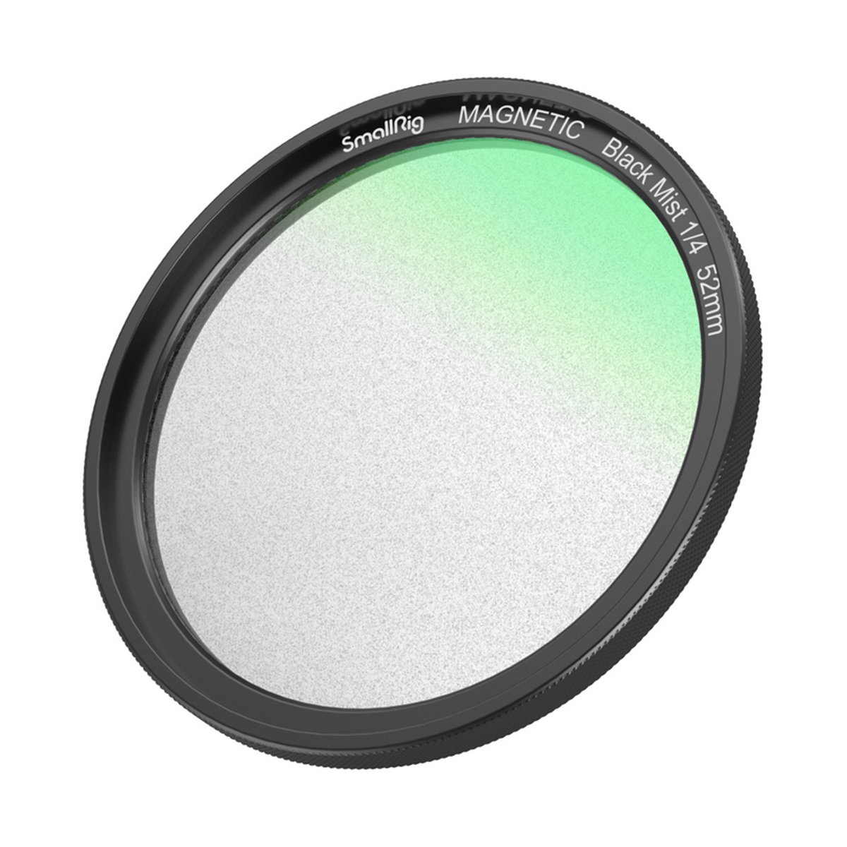 SmallRig 4217 MagEase Magnetic 1/4 Effect Black Mist Filter 52 mm - Kamerafilter SmallRig Magnetic Black Mist 1/4 52mm Frontansicht
