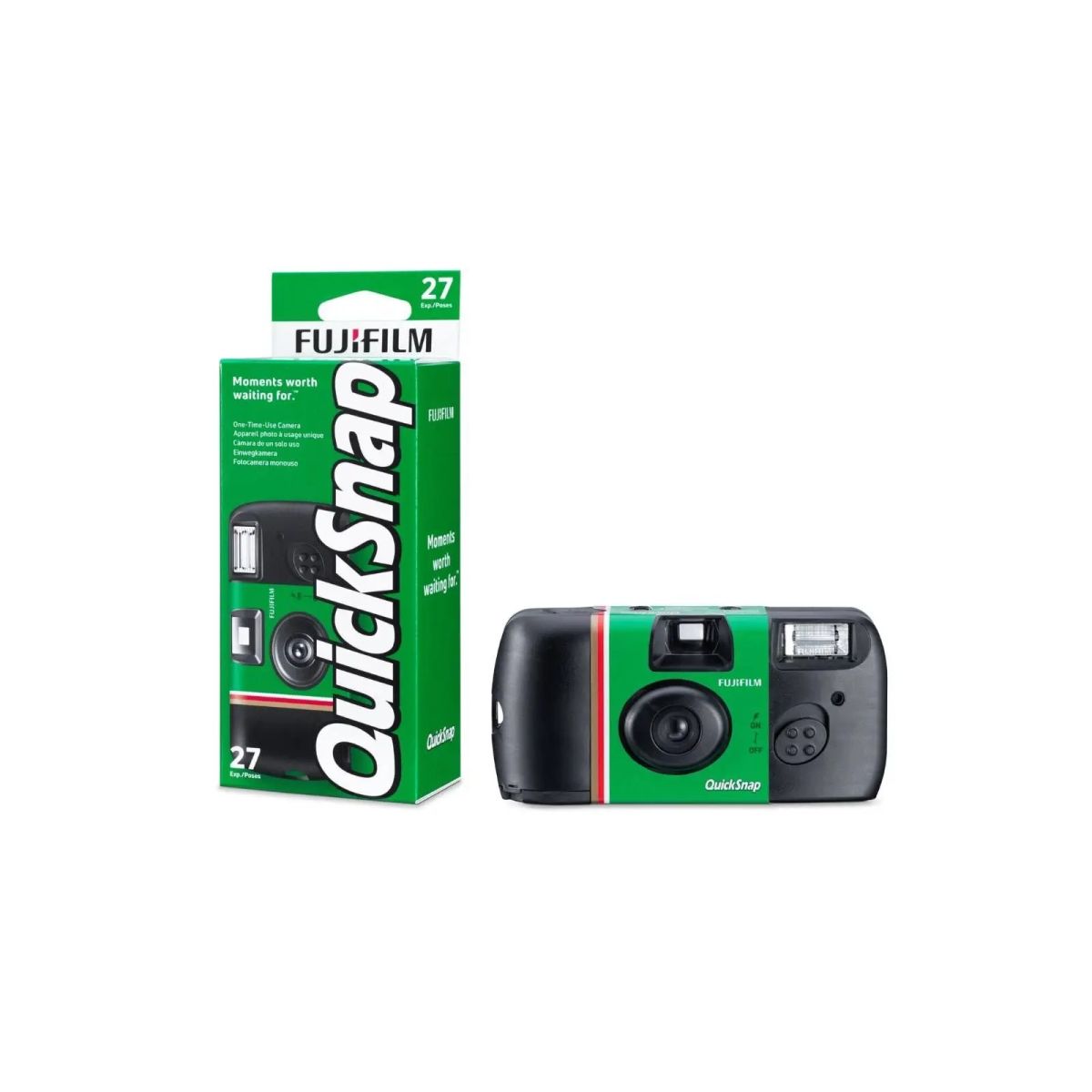 Fujifilm QuickSnap Flash 400 ASA 24+3 Aufnahmen Einwegkamera