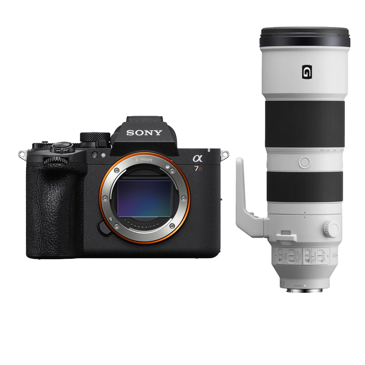 Sony Alpha 7R VI Systemkamera Vollformat Sony 200-600 mm 1:5,6-6,3 FE G OSS Telezoomobjektiv