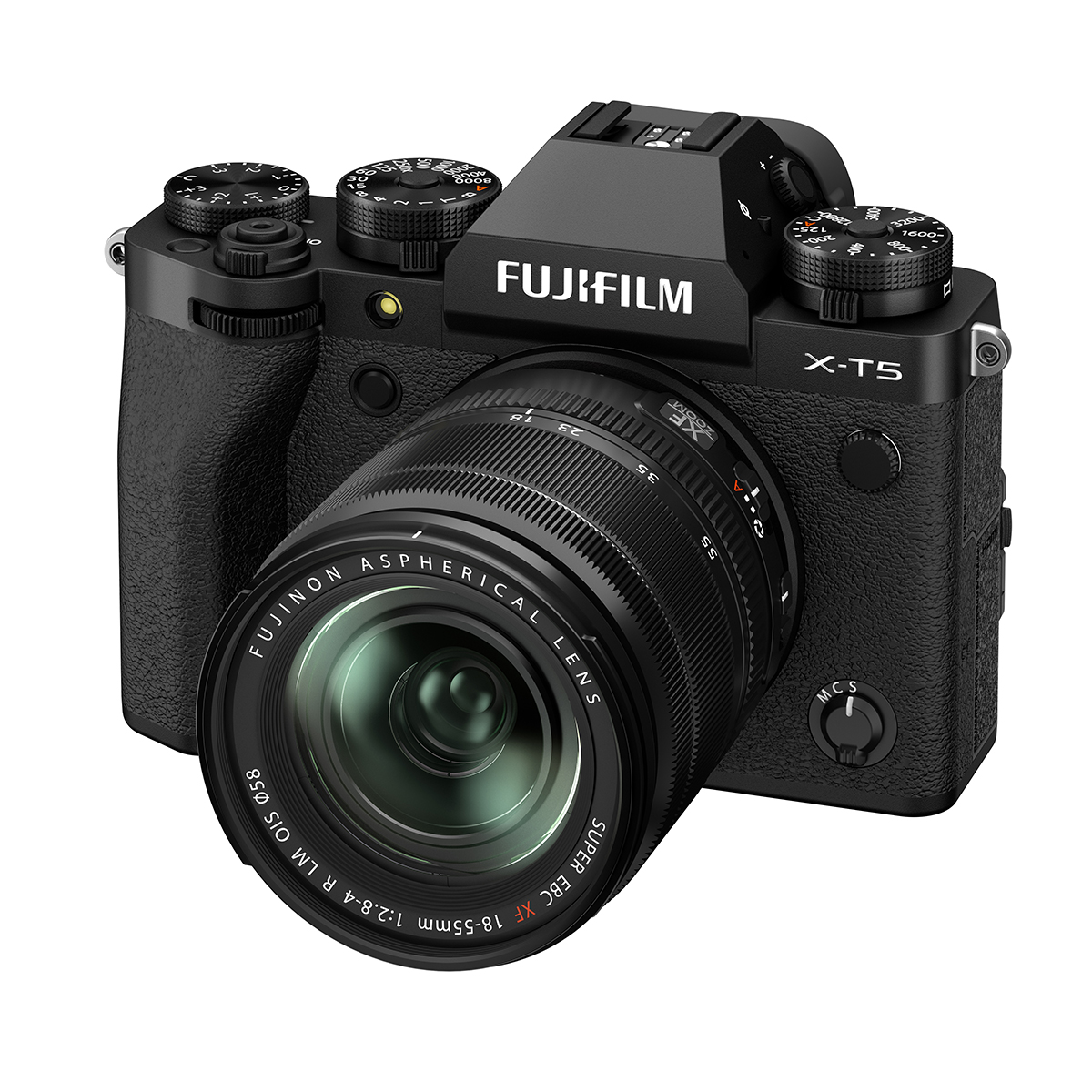 Fujifilm X-T5 Kit mit 18-55 mm 1:2,8-4 Schwarz