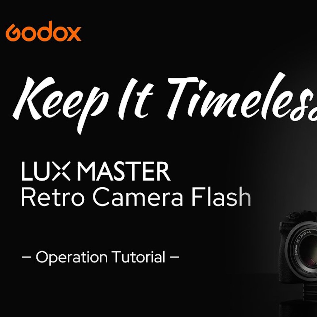 Godox Lux Master Retro Kamerablitz