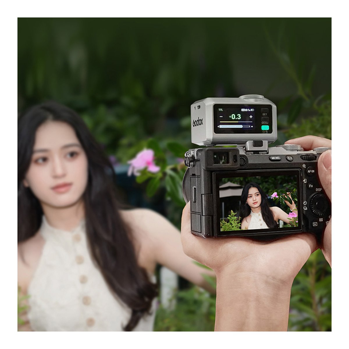 Godox iT30Pro F Silver iFlash TTL Camera Flash