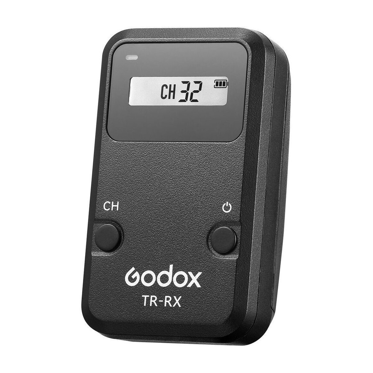 Godox Digital Timer Remote TR-N3 Nikon - Godox TR-RX Gerät Frontansicht mit Display (CH 32) und Tasten
