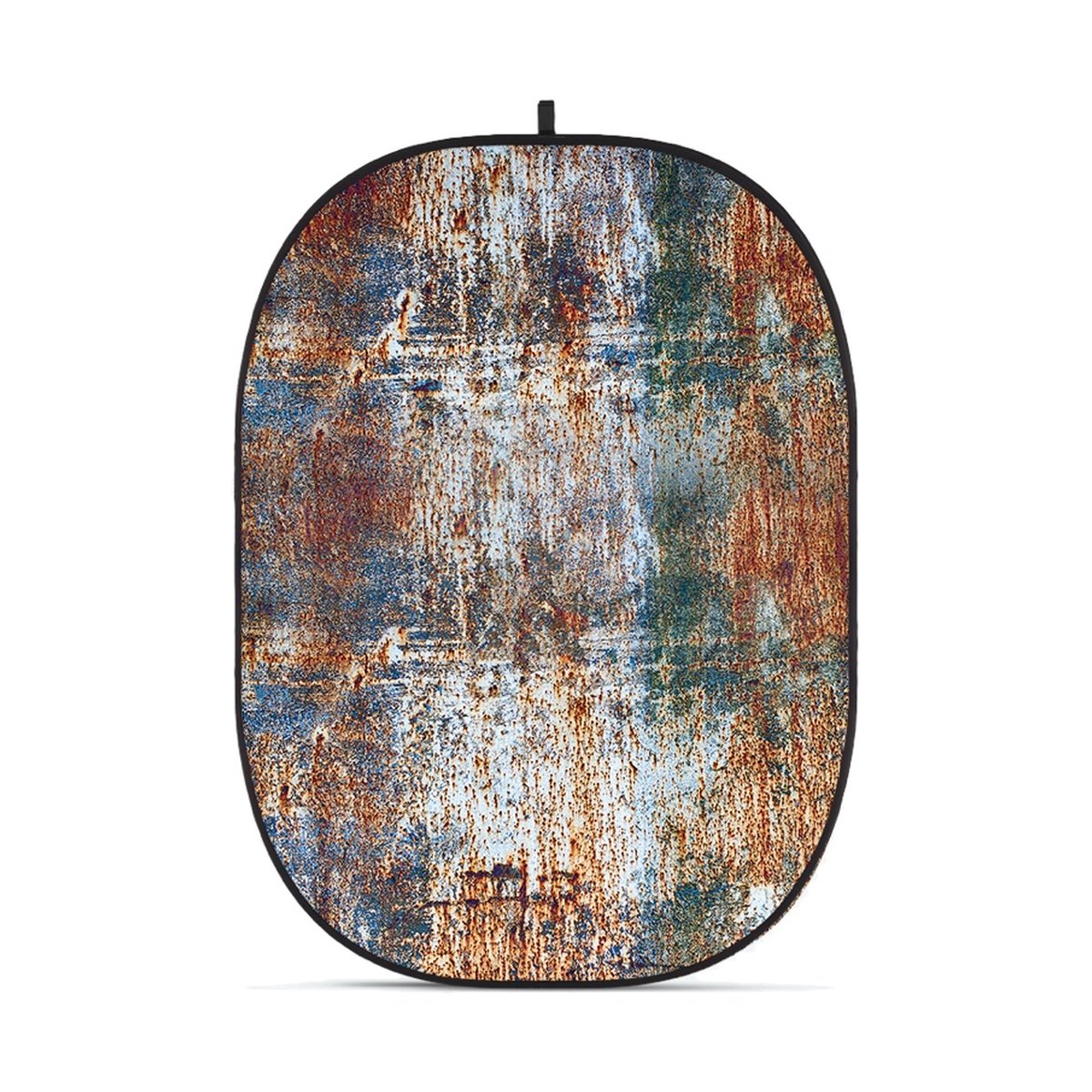 Godox Collapsible Backdrop CBA-WR0004 - Faltbarer Fotohintergrund mit Rost- und Patina-Muster in Braun und Blau