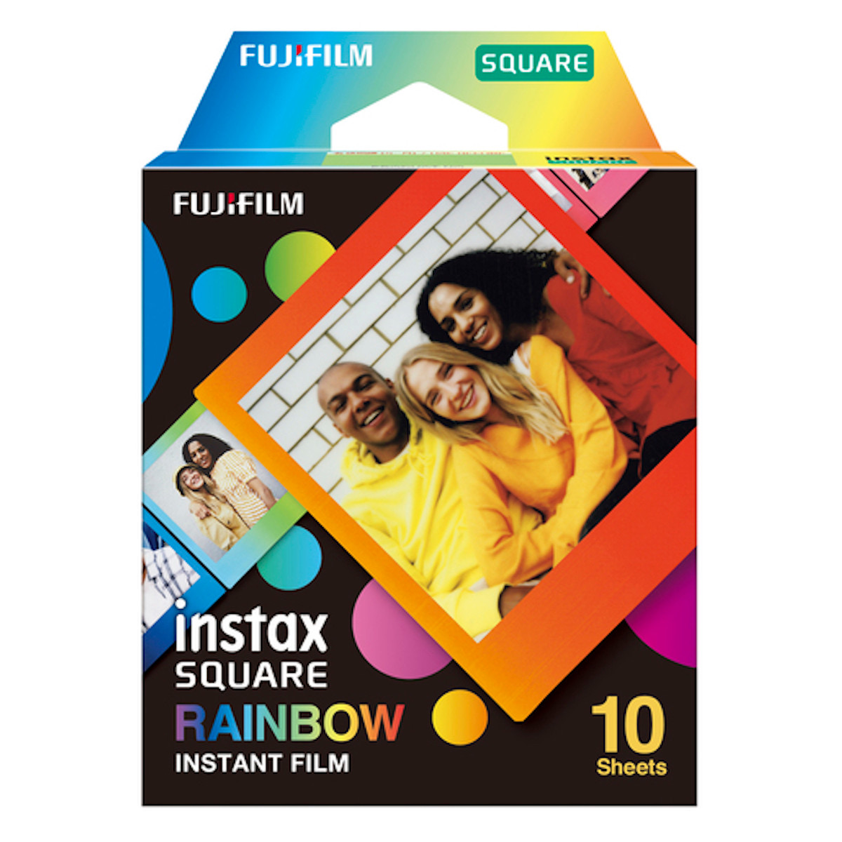 Fujifilm Instax Square Film Rainbow 