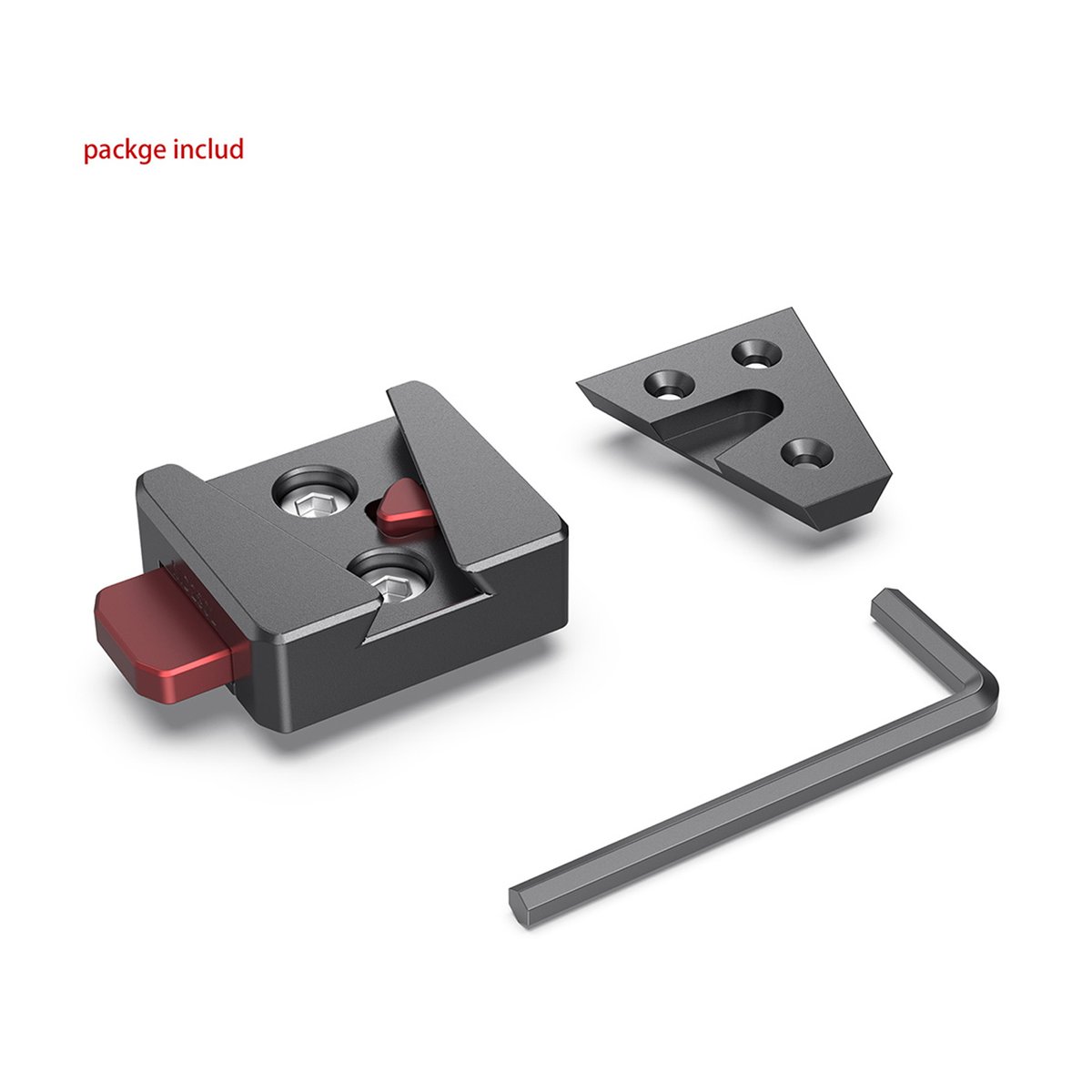 SmallRig 2801B Mini V-Lock Montage Kit - Lieferumfang