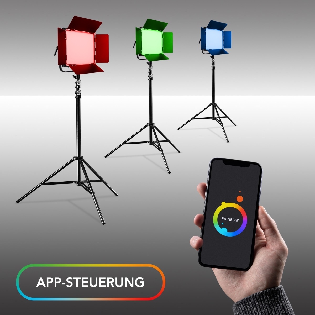 Walimex Pro Rainbow LED-RGB Leuchte 100 W