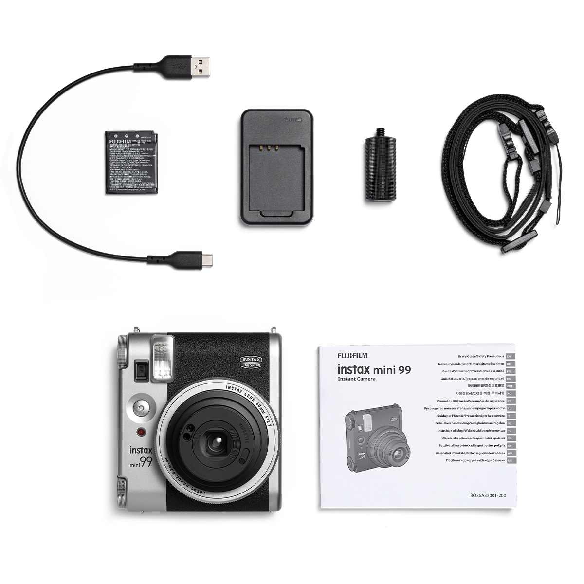 Fujifilm Instax Mini 99 Silber Sofortbildkamera
