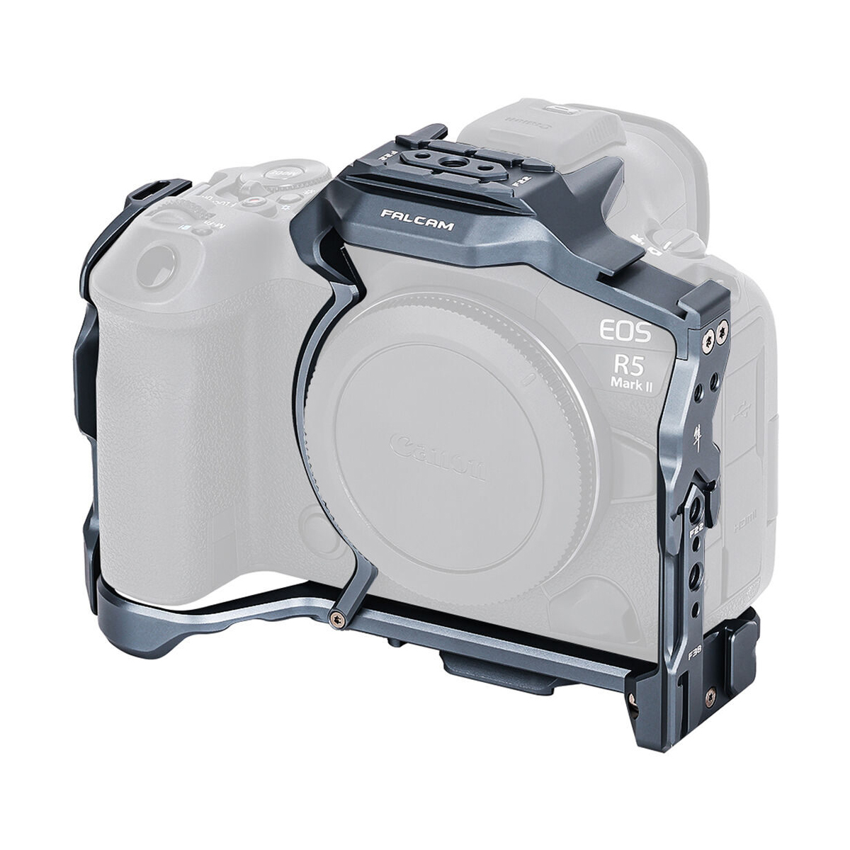 Falcam F22 + F22 + F38 + F50 Quick Release Camera Cage für EOS R5 II  