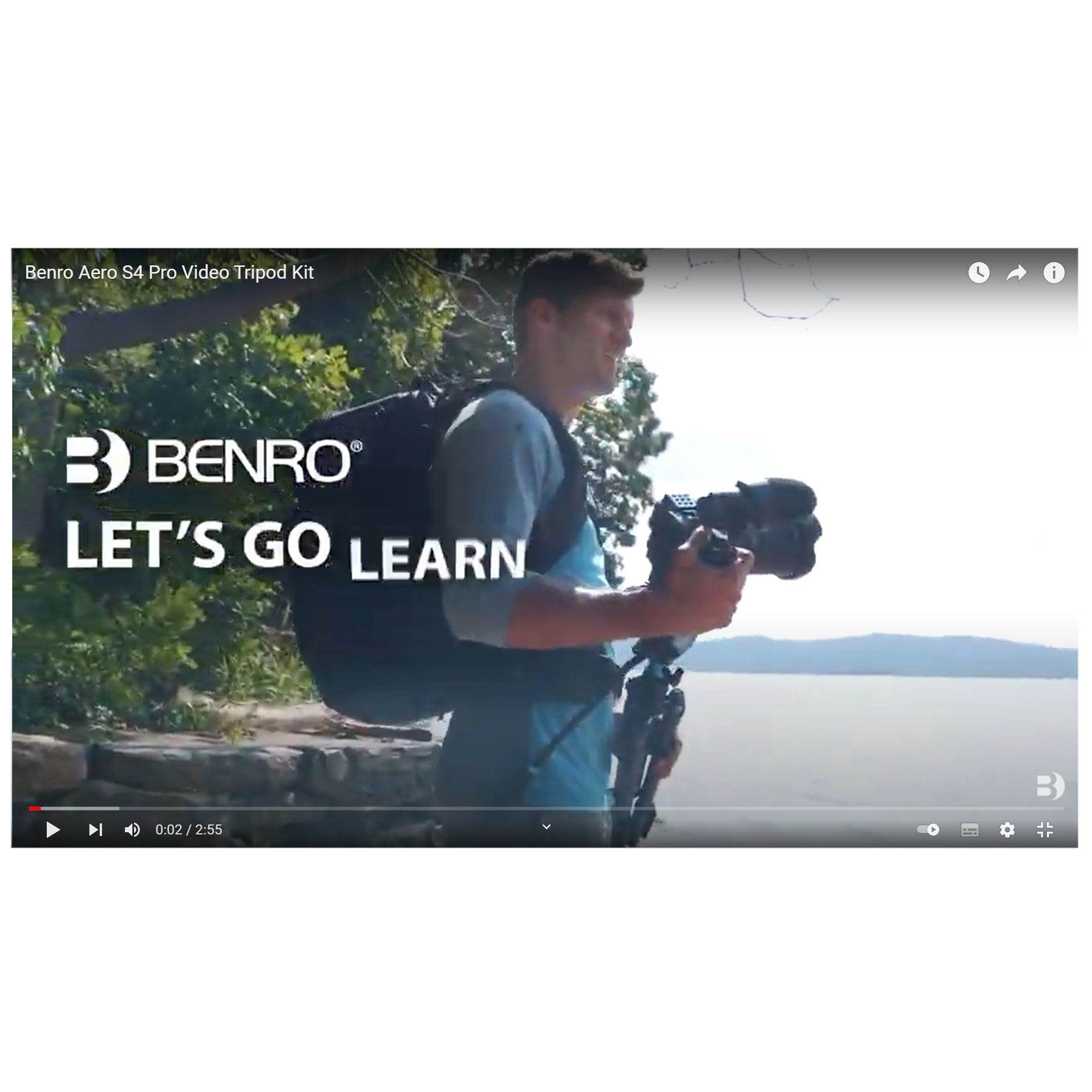 Benro Aero4 Videostativkit Alu + Neiger S4Pro