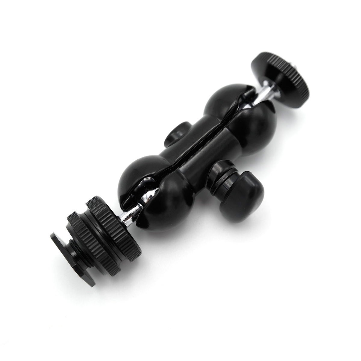 Caruba Kugelkopfhalterung Coldshoe + 1/4"F auf 1/4"M