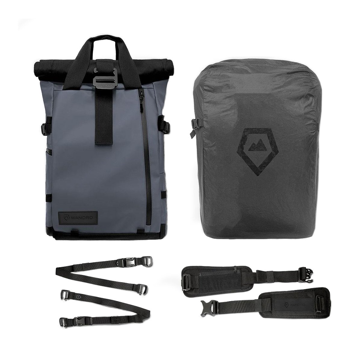 WANDRD PRVKE 21-Liter Blue Travel Bundel V3 - Lieferumfang