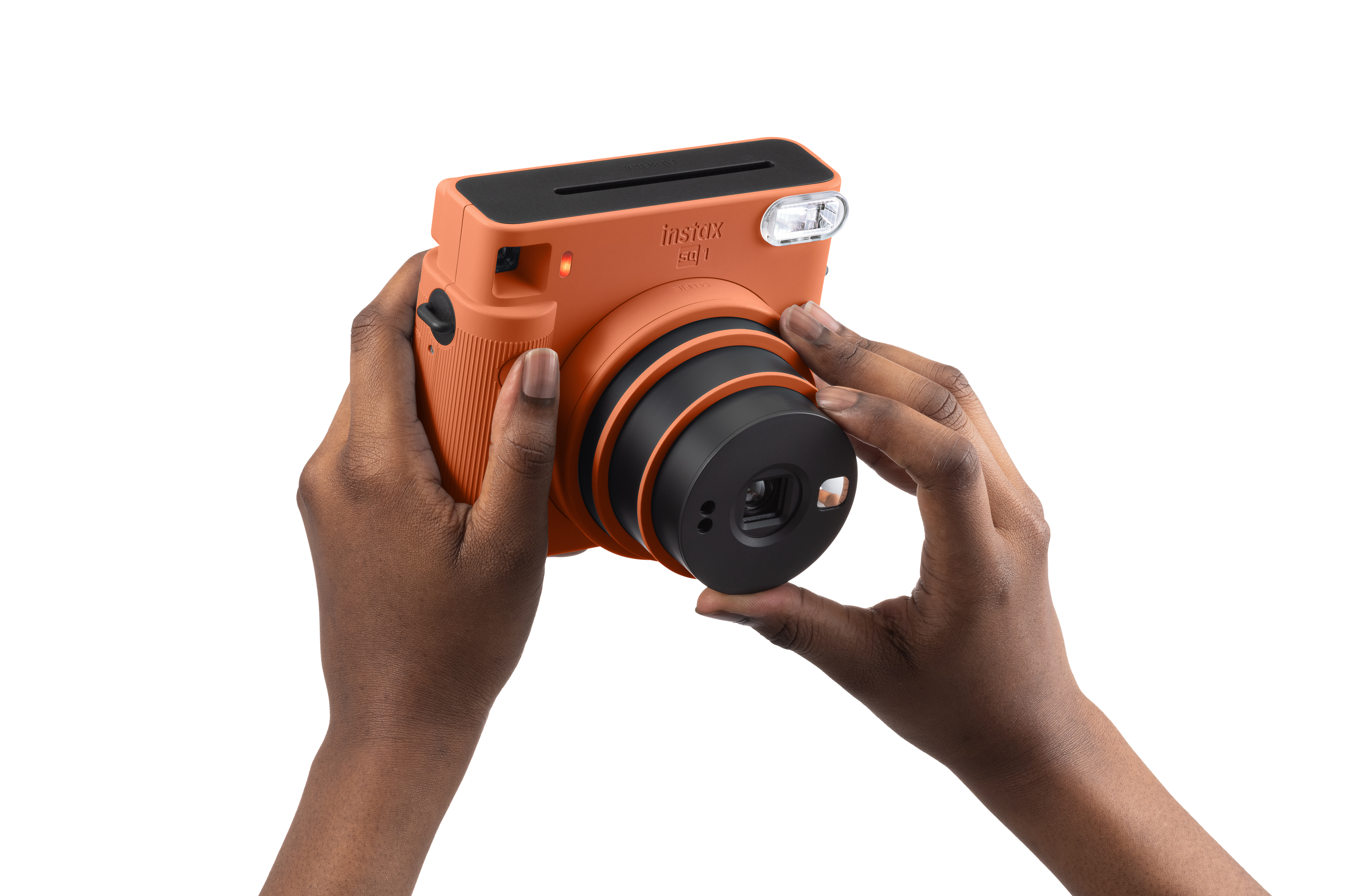 Fujifilm Instax Square SQ 1 Sofortbildkamera terrakotta-orange