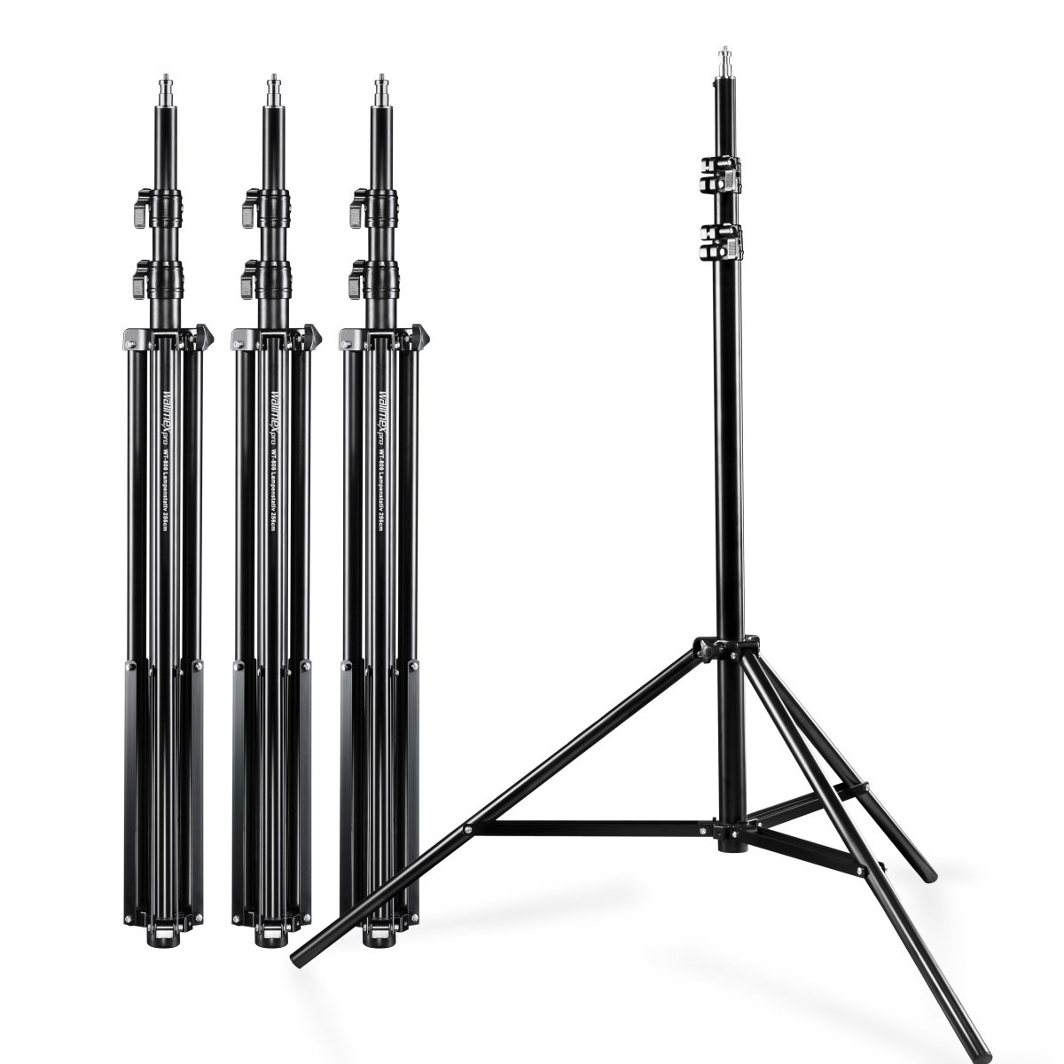 Walimex pro WT-806 Lampenstativ 256 cm 4er Set Walimex pro WT-806 Lampenstativ 256 cm 4er Set