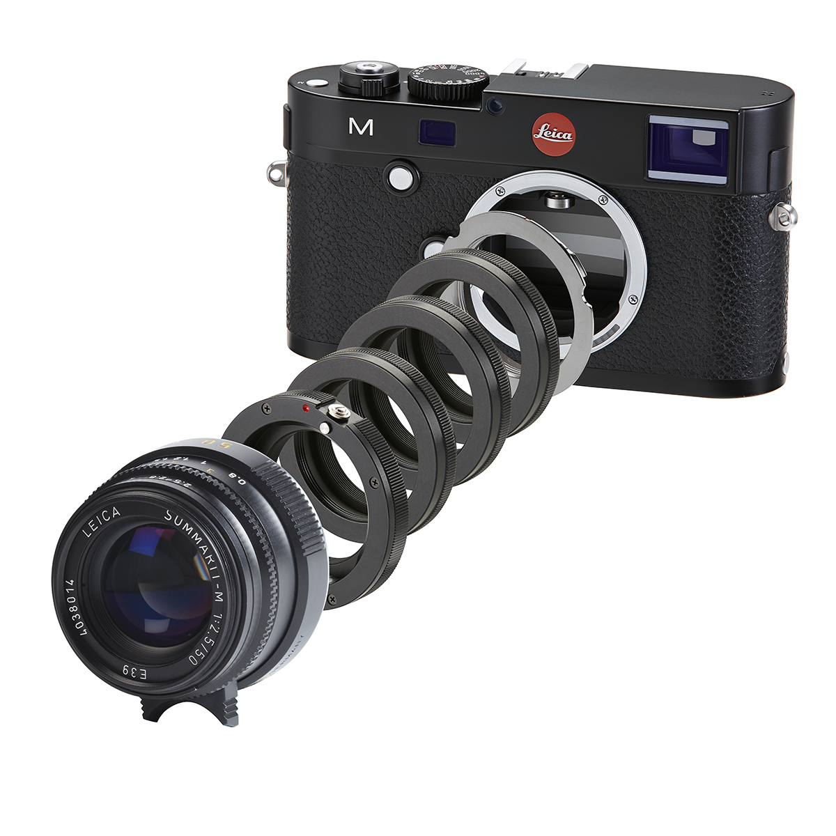 Novoflex Adaptersatz Visoflex II-Objektive an Leica M Kameras