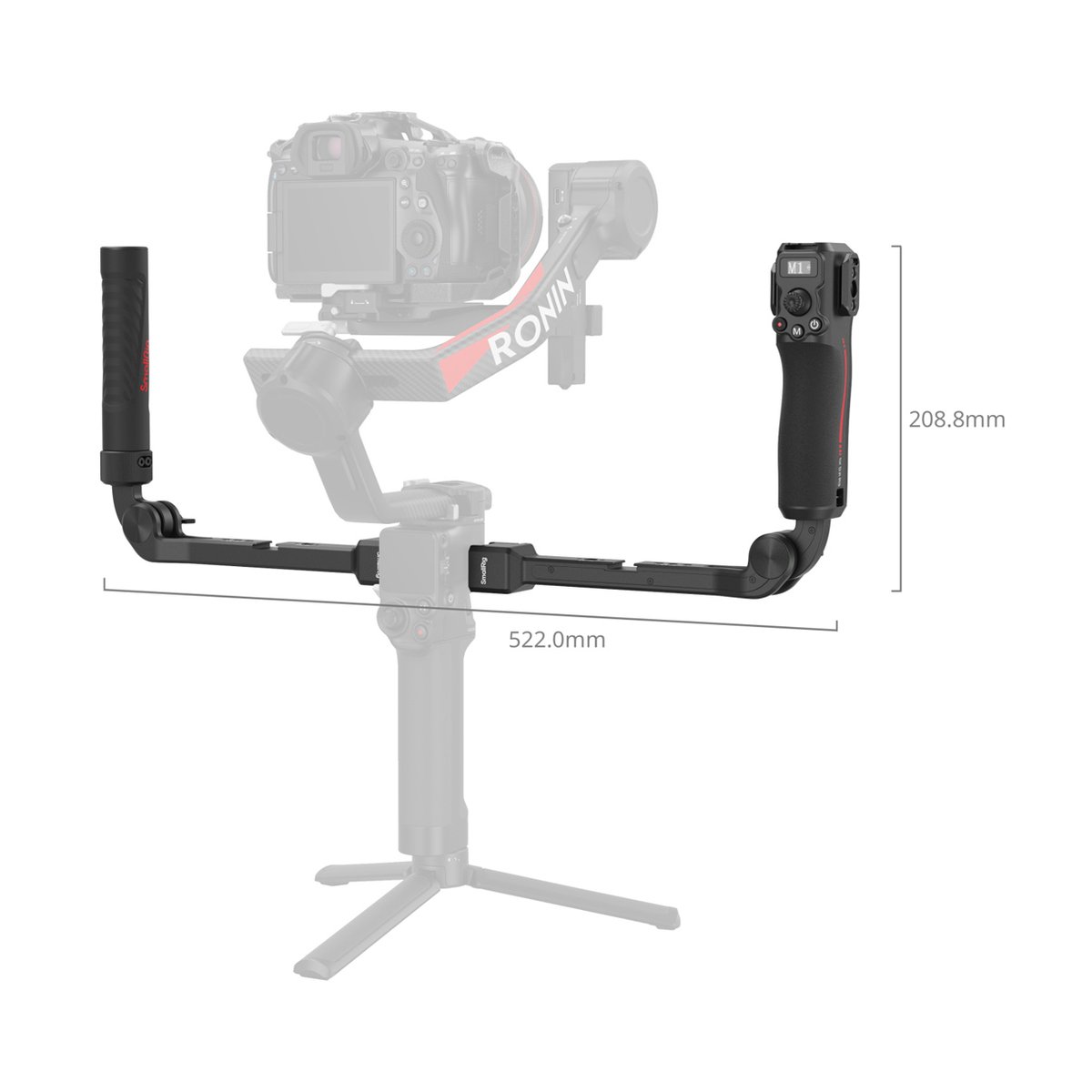 SmallRig 4327 Focus Control Dual Grip für DJI RS Serie