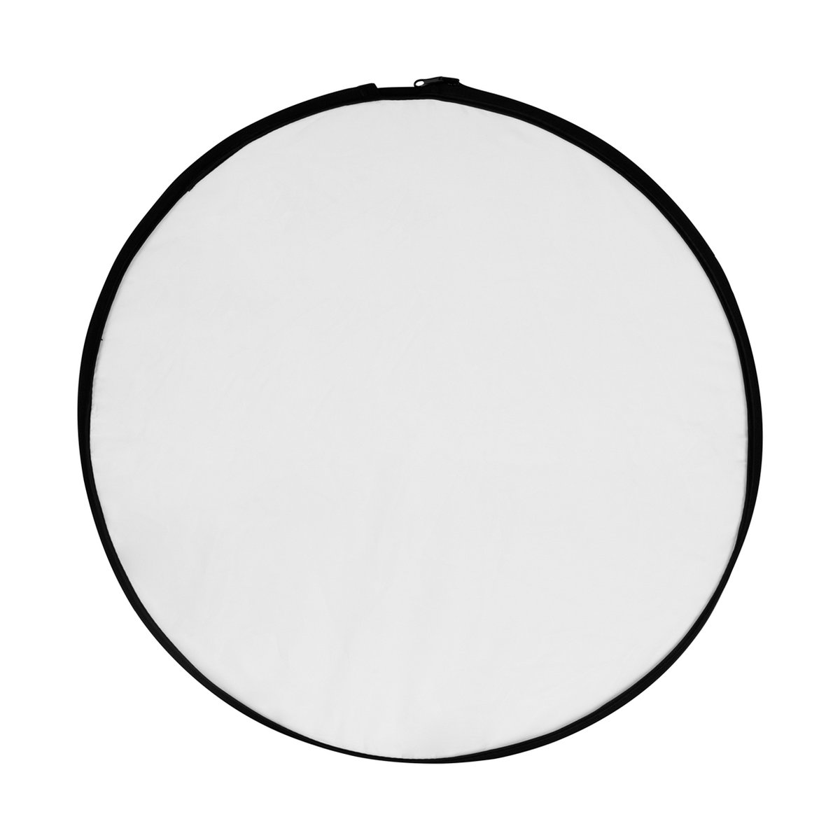 SmallRig 4128 5-in-1 Rundreflektor 32" zusammenklappbar - Frontansicht runder, weißer Lichtdiffusor