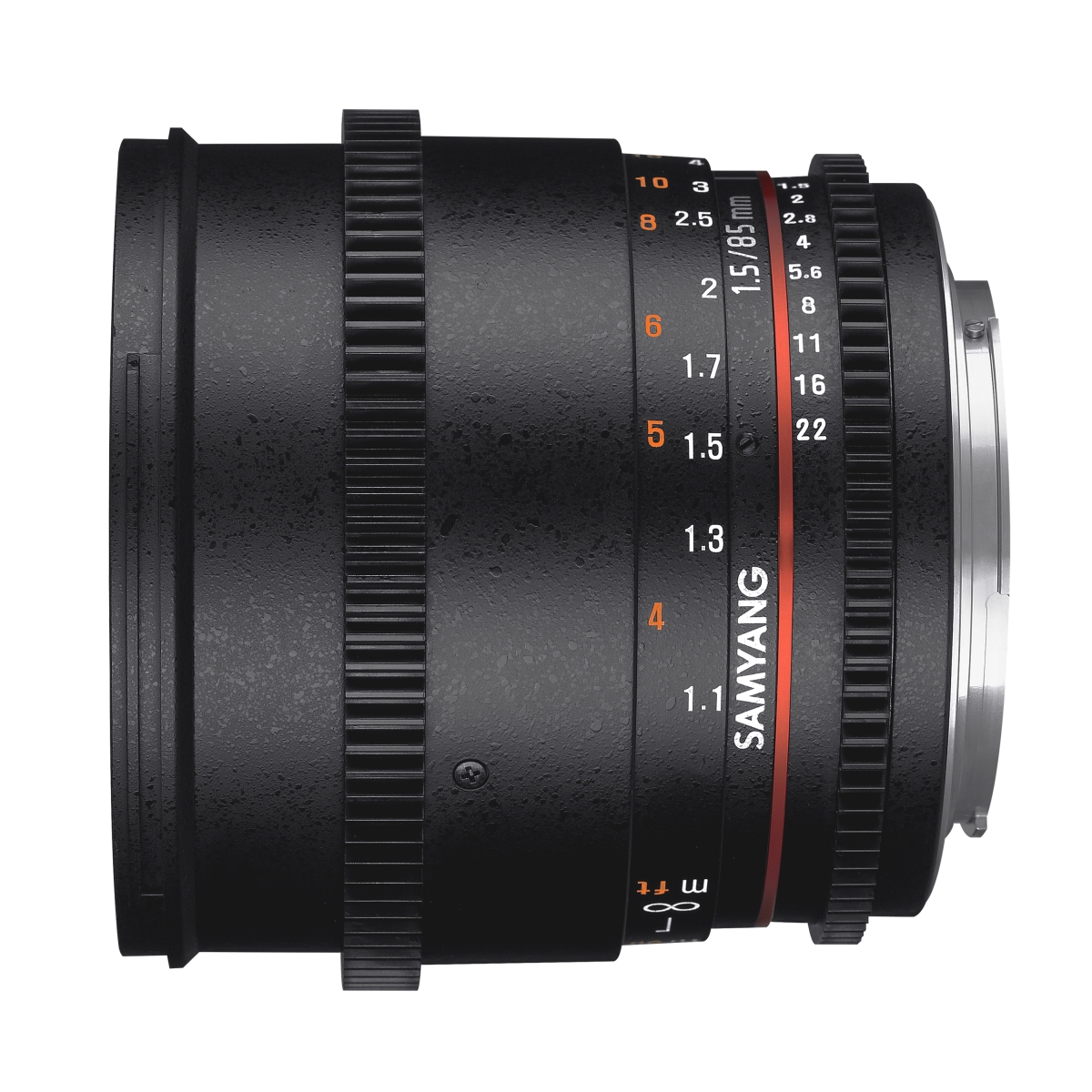 Samyang MF 85 mm 1:1,5 Video DSLR II für Canon EF