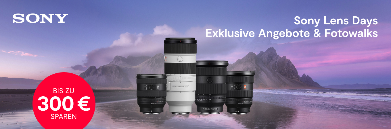 Sony Lens Days bei Foto Leistenschneider