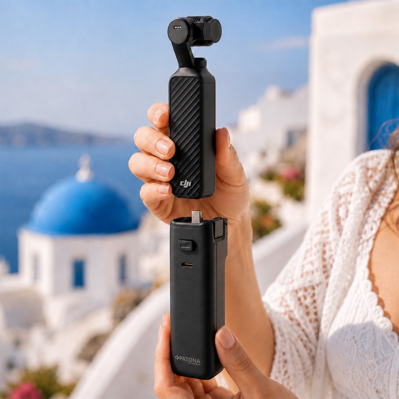 Patona Platinum Powerbank für DJI Osmo Pocket 3/4 Schwarz