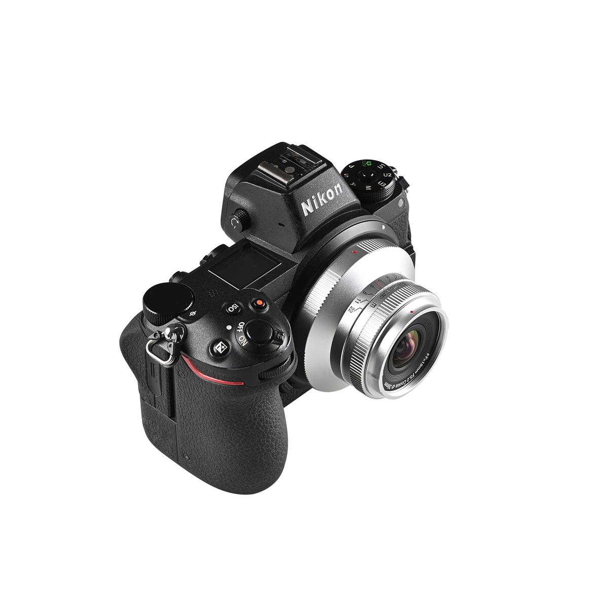 LAOWA 15mm f/5 Cookie FF für Nikon Z silber